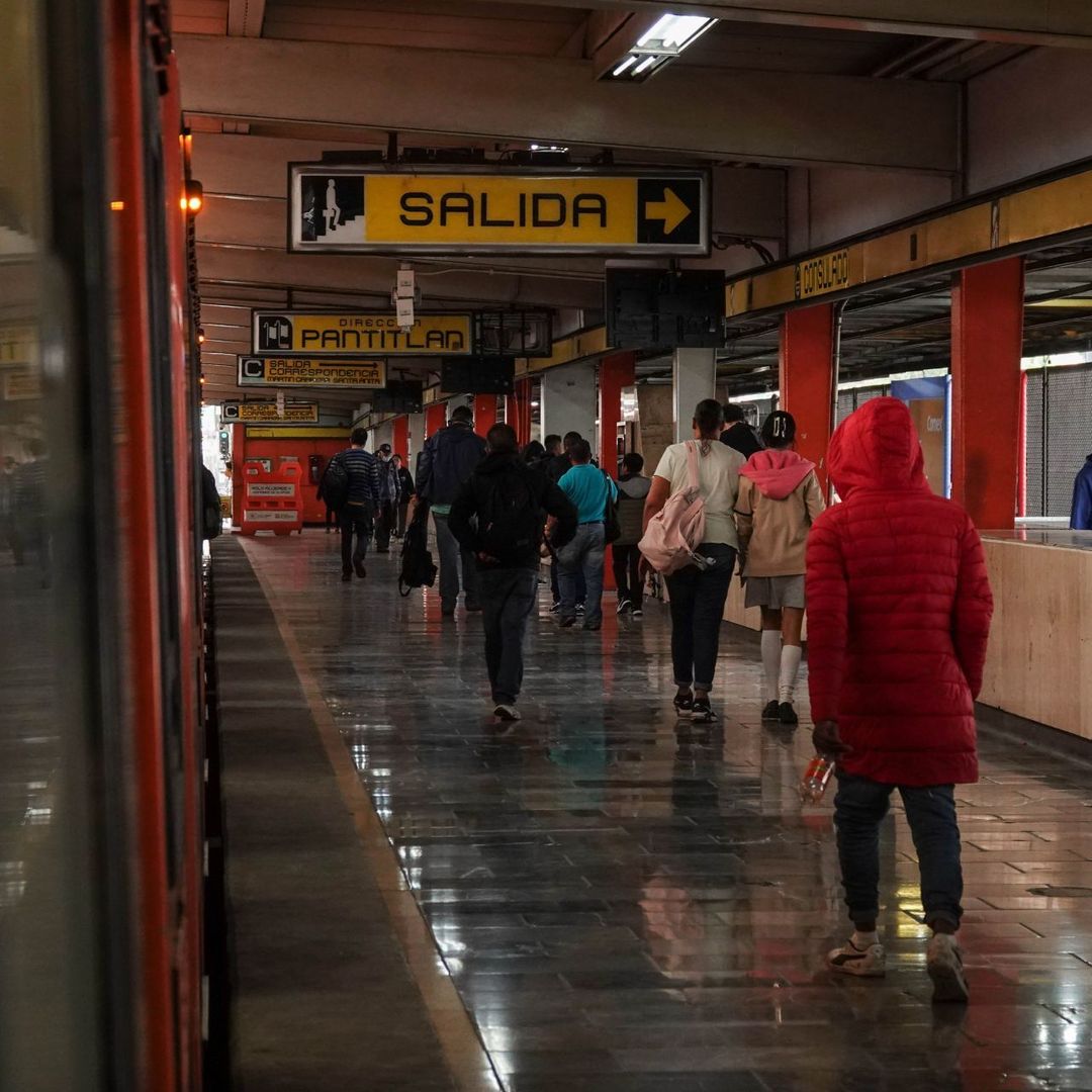 Anden de la Línea 5 del Metro CDMX. Foto: Cuartoscuro/ Archivo